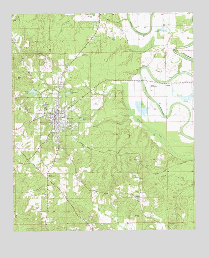 Star City, AR USGS Topographic Map