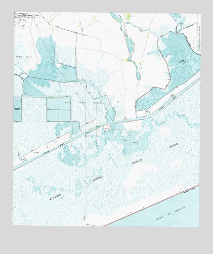 Star Lake, TX USGS Topographic Map