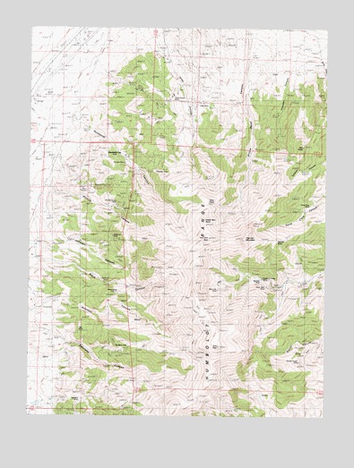 Star Peak, NV USGS Topographic Map
