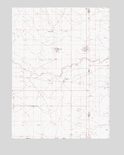 Star Valley Knoll, OR USGS Topographic Map
