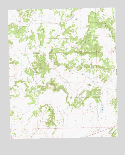 Blaines Lake, NM USGS Topographic Map