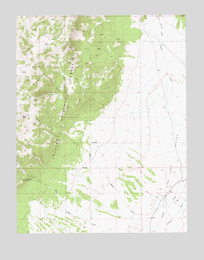 Stargo Creek, NV USGS Topographic Map
