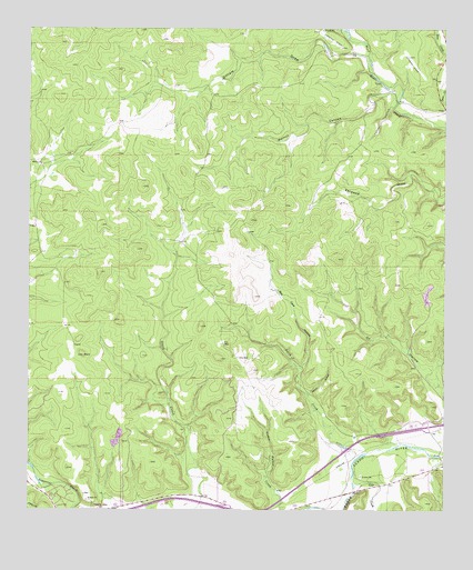 Stark Creek, TX USGS Topographic Map