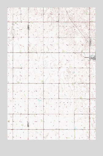 Starkweather, ND USGS Topographic Map