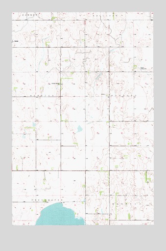 Starkweather SE, ND USGS Topographic Map
