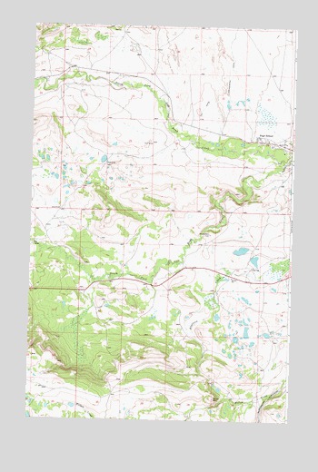 Starr School, MT USGS Topographic Map