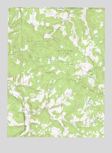 Starrucca, PA USGS Topographic Map