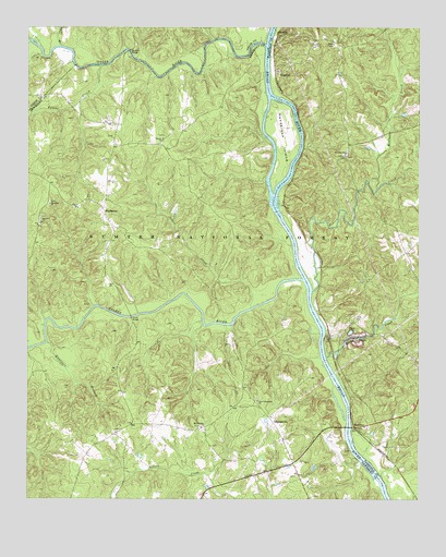 Blair, SC USGS Topographic Map