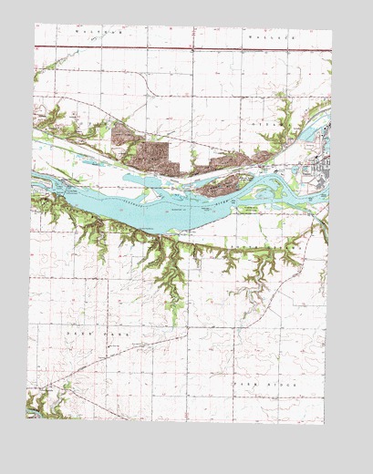 Starved Rock, IL USGS Topographic Map