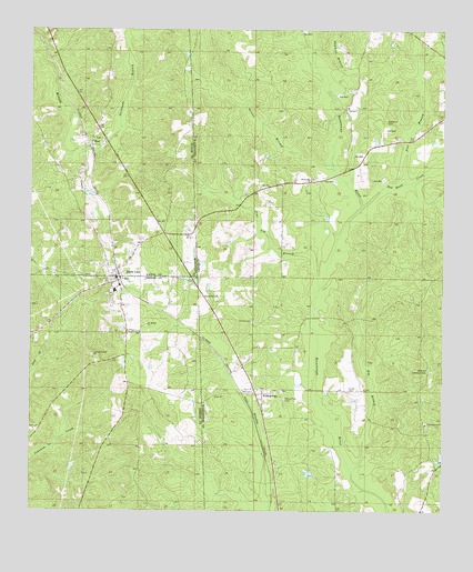 State Line, MS USGS Topographic Map