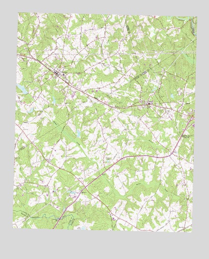 Statham, GA USGS Topographic Map