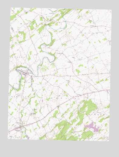 Abbottstown, PA USGS Topographic Map