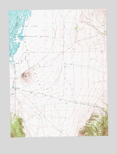 Station Butte, NV USGS Topographic Map