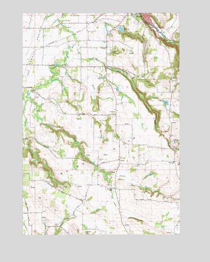 Stayton NE, OR USGS Topographic Map