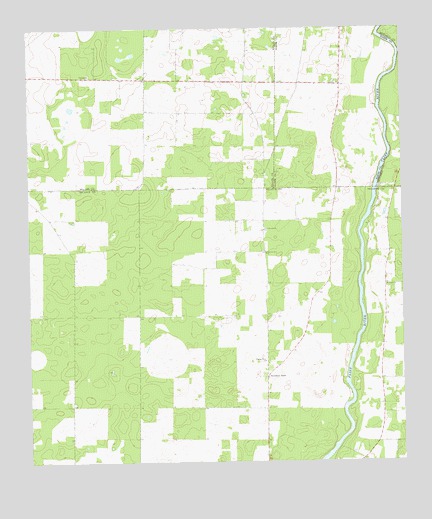 Steadhams Store, GA USGS Topographic Map