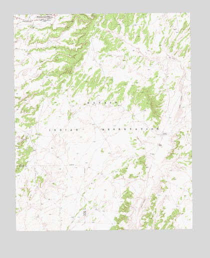 Steamboat Canyon, AZ USGS Topographic Map
