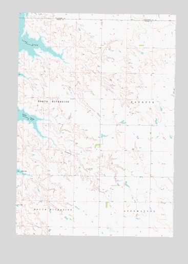 Steamboat Creek, SD USGS Topographic Map