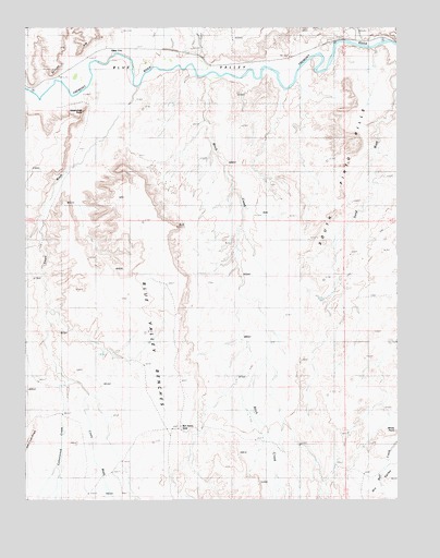 Steamboat Point, UT USGS Topographic Map