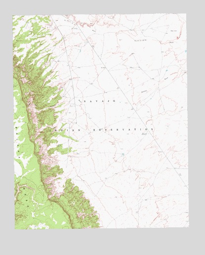 Steamboat Rock NE, AZ USGS Topographic Map