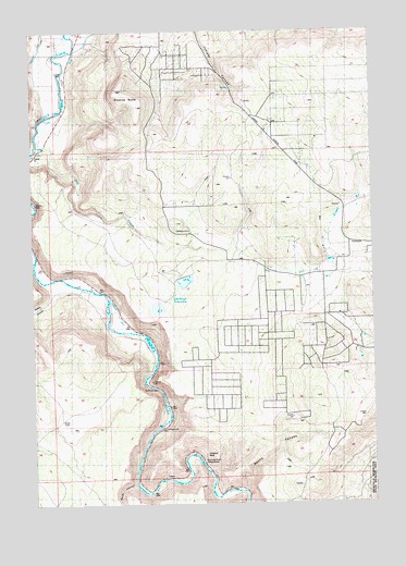 Stearns Butte, OR USGS Topographic Map