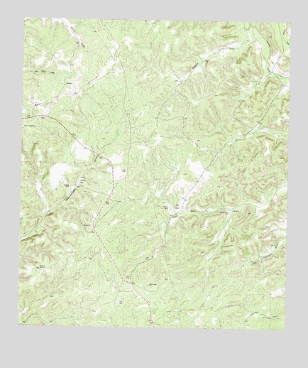 Steel Star Draw, TX USGS Topographic Map