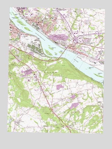Steelton, PA USGS Topographic Map