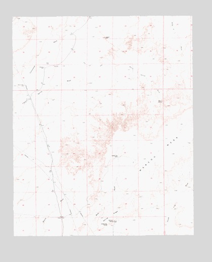 Blairs Spring, AZ USGS Topographic Map