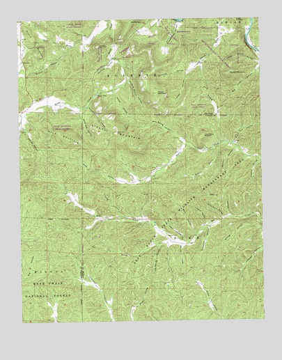Stegall Mountain, MO USGS Topographic Map