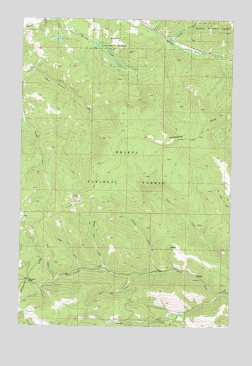 Stemple Pass, MT USGS Topographic Map