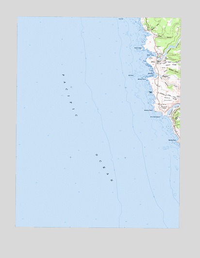 Albion, CA USGS Topographic Map