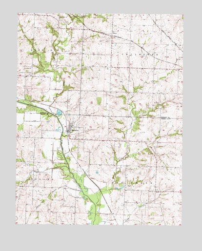 Blairstown, MO USGS Topographic Map
