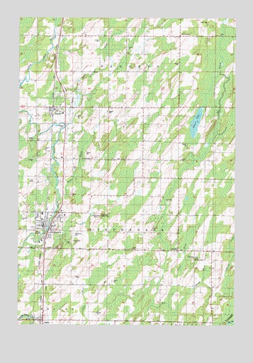 Stephenson, MI USGS Topographic Map