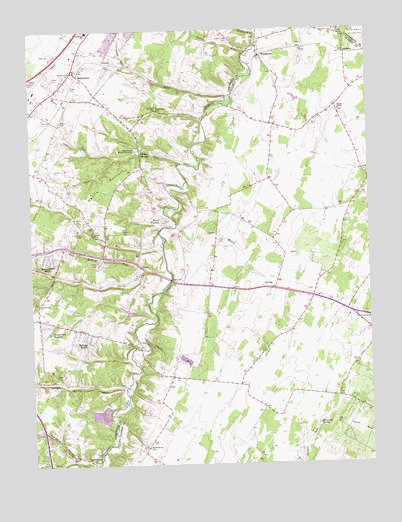 Stephenson, VA USGS Topographic Map