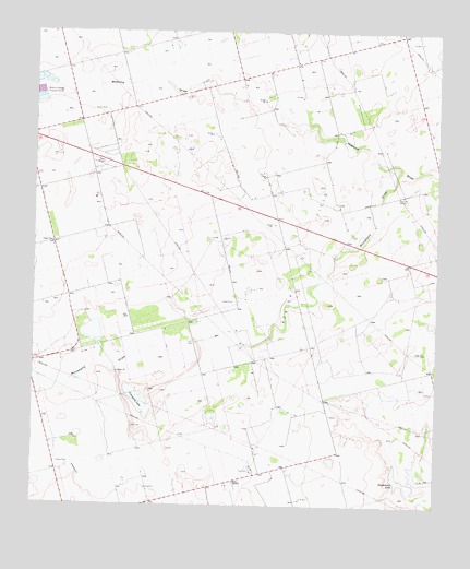 Stephenson Lake, TX USGS Topographic Map