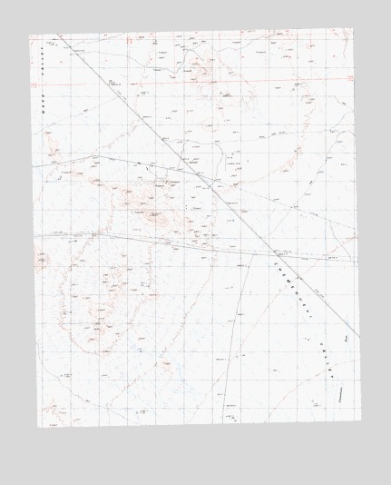 Stepladder Mountains NE, CA USGS Topographic Map