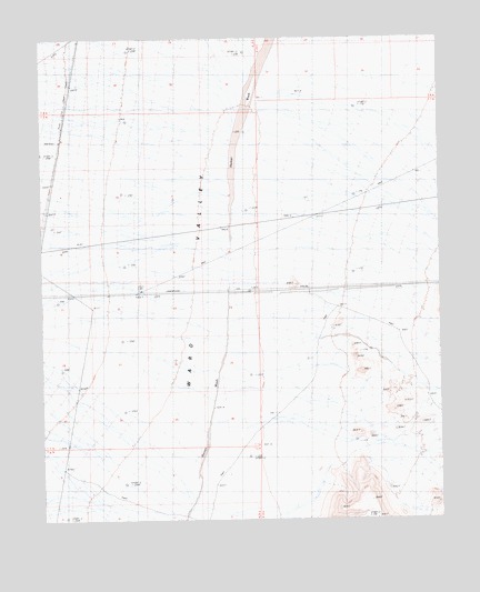 Stepladder Mountains NW, CA USGS Topographic Map