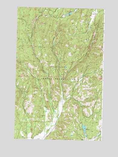 Stepstone Creek, WA USGS Topographic Map