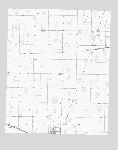 Sterley, TX USGS Topographic Map