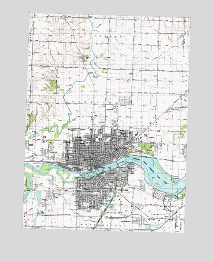 Sterling, IL USGS Topographic Map