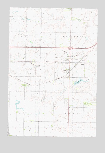 Sterling, ND USGS Topographic Map