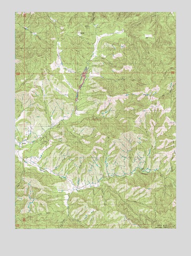 Sterling Creek, OR USGS Topographic Map