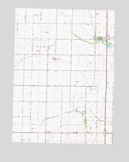 Steward, IL USGS Topographic Map