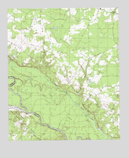 Blakely, SC USGS Topographic Map