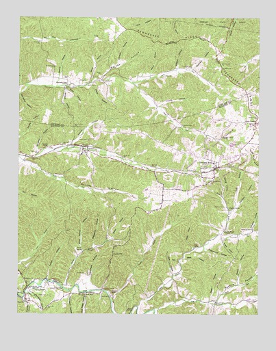 Stewart, TN USGS Topographic Map