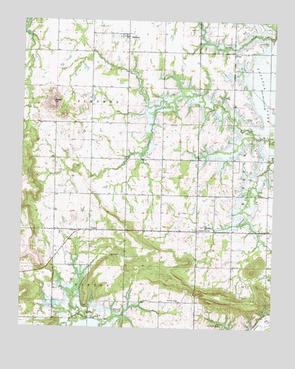 Stidham, OK USGS Topographic Map