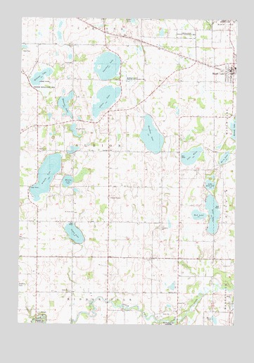 Albion Center, MN USGS Topographic Map