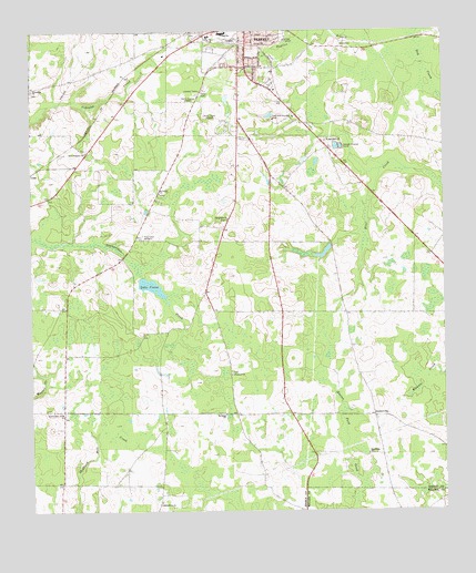 Blakely South, GA USGS Topographic Map