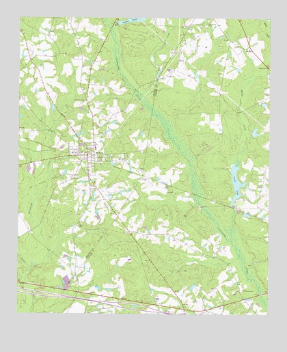 Stillmore, GA USGS Topographic Map