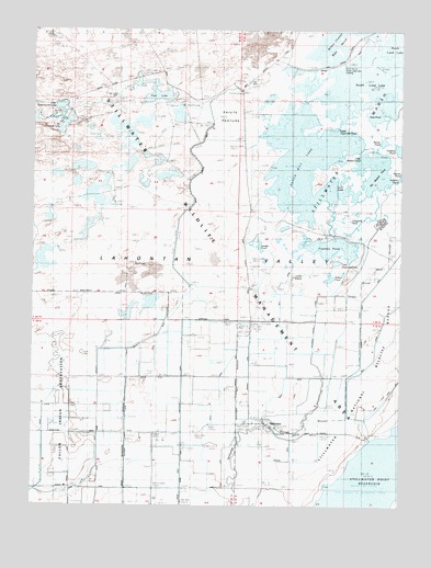 Stillwater, NV USGS Topographic Map