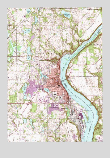 Stillwater, MN USGS Topographic Map